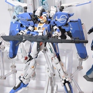 カトキハジメが手がけた人気ms Ex Sガンダム Ka Signature 仕様で登場 マイナビニュース