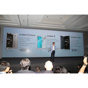 ASUS、「ZenFone 3シリーズ」3製品を発表--フルメタルボディのモデルも登場