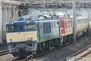 「カシオペアクルーズ」EF64形・EF81形牽引で上野駅を発車 - 北海道も周遊