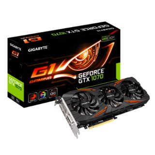 GIGABYTE、独自の3連ファンを搭載したGeForce GTX 1070カード