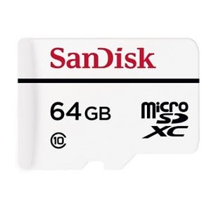 サンディスク、ドライブレコーダー向け高耐久microSDメモリーカード