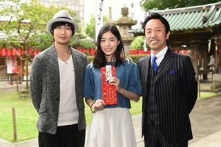 松井珠理奈「ドラマも主題歌も総選挙も1番に!」ドラマのヒット祈願で決意