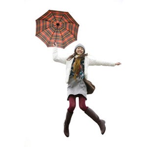 雨の日に"高い傘"を使う方がいい理由