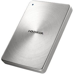 アイ・オー・データ、USB 3.1 Gen2接続のポータブルSSD - 240GBと480GB