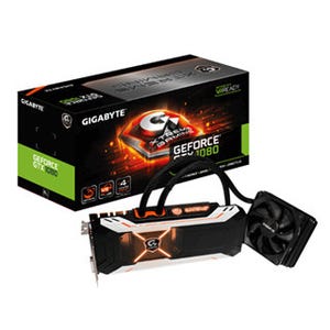 GIGABYTE、水冷仕様のGeForce GTX 1080搭載グラフィックスカード