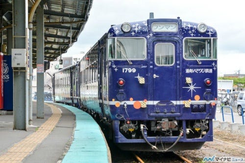 道南いさりび鉄道 ながまれ号 乗車記 新幹線木古内駅で乗換え 函館へ 1 マイナビニュース