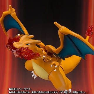 「ポケモン」リザードンがS.H.Figuartsになって登場、"ちきゅうなげ"も再現