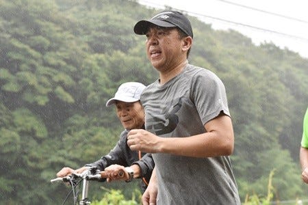 林家たい平 24時間マラソンは100 5km News増田が激励 リズム感良い マイナビニュース
