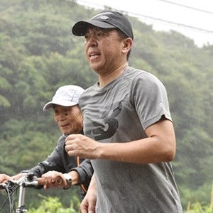 林家たい平、24時間マラソンは100.5km - NEWS増田が激励「リズム感良い」