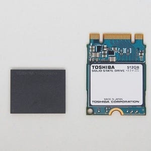 東芝、3D NAND「BiCS FLASH」を初採用したPCIe NVMe SSDをサンプル出荷
