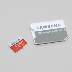 256GB microSDXCカードの実力と用途 - 日本サムスン「EVO Plus 256GB」