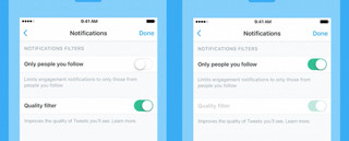 Twitter、クオリティフィルター機能の正式提供を開始、快適な体験づくりに