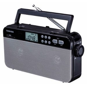 東芝エルイーのワイドFM対応ラジオ - シンセ/アナログチューナー搭載