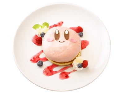カービィがパンケーキに 東京ソラマチに 星のカービィカフェ オープン マイナビニュース