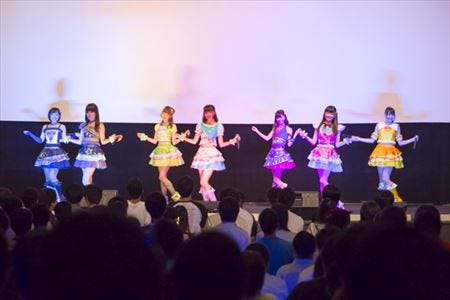 劇場版アイカツスターズ ミニライブ付上映会開催 Aikatsu Stars が夏の思い出を彩るダンスと歌声を披露 マイナビニュース