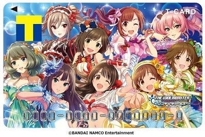 アイドルマスター シンデレラガールズ デザインのtカードが登場 マイナビニュース