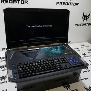 21型湾曲ディスプレイをノートPCに搭載!? - Acer、世界初の超弩級ゲーミングPC「Predator 21X」