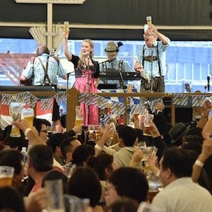 過去最多130種類以上のビールが集合する「横浜オクトーバーフェスト」開催
