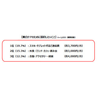 美白ケアにかける費用は年間いくら?