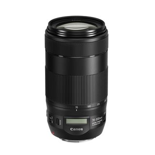 キヤノン、EFレンズに液晶画面を初搭載 - 「EF70-300mm F4-5.6 IS II USM」