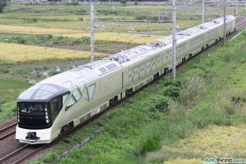 Jr東日本 トランスイート四季島 常磐線で日中試運転 運行開始へ準備進む マイナビニュース