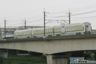 JR東日本「トランスイート四季島」全車両出そろう - 中間車3両を都内へ輸送