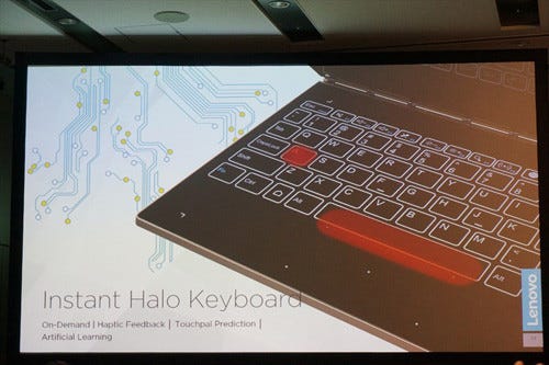 レノボが「YOGA BOOK」を国内初披露 - 異色の次世代2in1デバイスで