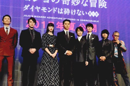 山崎賢人 神木隆之介ら豪華俳優陣 ジョジョ 実写映画の役作り語る マイナビニュース