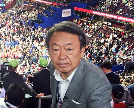 池上彰 トランプ氏は アメリカの変化の一つ Nyから生中継で選挙解説 マイナビニュース