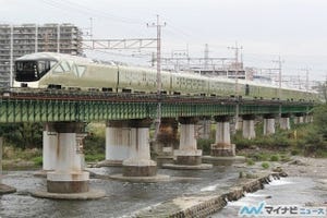 JR東日本「トランスイート四季島」中央本線で日中試運転 - 10両編成で走行