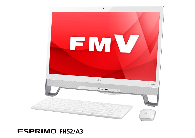 富士通、2016年秋冬モデルでシンプルな一体型PC「ESPRIMO FH52/A3」 | マイナビニュース