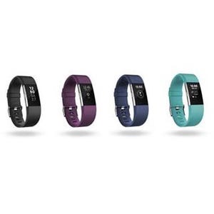 継続的に心拍数を計測するリストバンド「Fitbit Charge 2」発売