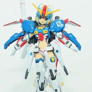 Sガンダムが美少女に! 「アーマーガールズ」最新作をTAMASHII NATIONで発表