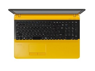 VAIO、「VAIO C15」イエロー/ブラックモデルを11月25日発売