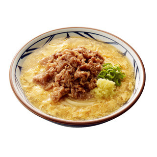 熱々の玉子あんかけに甘辛牛肉たっぷり!「肉たまあんかけうどん」発売