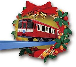 西武鉄道9000系「RED LUCKY TRAIN」プラレール、12/24のイベントで先行発売