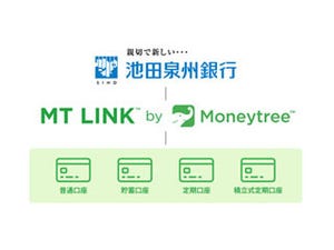 マネーツリーのMT LINKが、池田泉州銀行の「バンキングアプリ」と連携