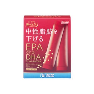 中性脂肪を下げる作用が報告されているEPA・DHAを配合したサプリメント発売