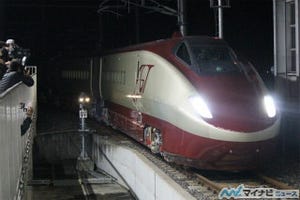 フリーゲージトレイン、2年ぶり九州新幹線を走行 - 検証走行試験を報道公開