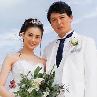 押切もえ 涌井投手とハワイで挙式 幸せいっぱいの花嫁写真を初公開 マイナビニュース