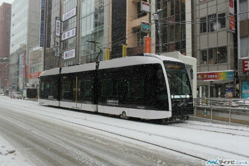 札幌市電 大雪で12 10終日運休も翌日から運転再開 のべ2万3 600人に影響 マイナビニュース