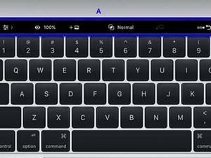 アドビ、Photoshop最新版で「MacBook Pro」のTouch Barサポート