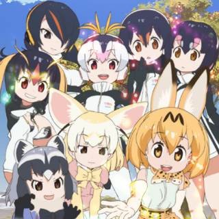 17年1月放送開始アニメ『けものフレンズ』、新たなキービジュアルが公開