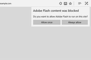 Microsoft EdgeもHTML5デフォルト化へ、Flash再生はユーザーの選択に