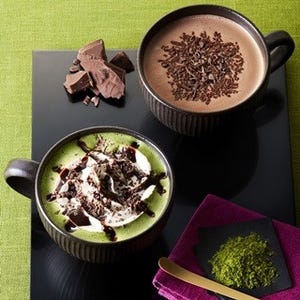 タリーズコーヒー、宇治抹茶を使用した「チョコレート&抹茶モカ」発売