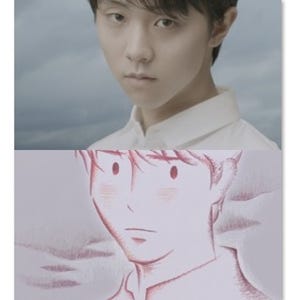 羽生結弦、人生初のアニメ化「感動しました!!」