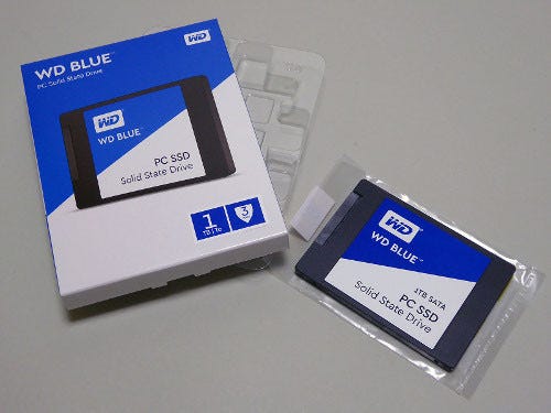 Wdブランドssd第1弾 Wd Blue Ssd を徹底チェック 1 マイナビニュース