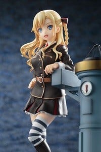 ハイスクール・フリート』ヴィルヘルミーナ、1/8スケールでフィギュア