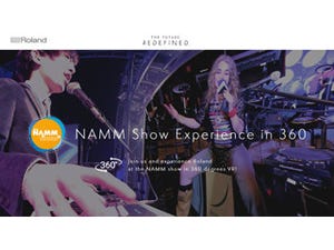 ローランド、年明けのNAMMショーにあわせてオンラインイベントを開催