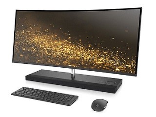 米HP、34インチの湾曲液晶一体型オールインワン「ENVY Curved All-in-One」